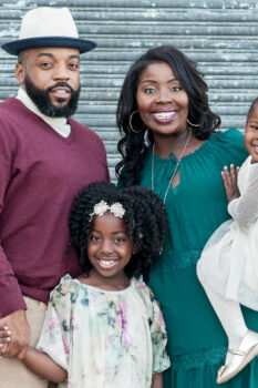 Mical Roy and his family (Photo courtesy of C'na Roberts Photography)