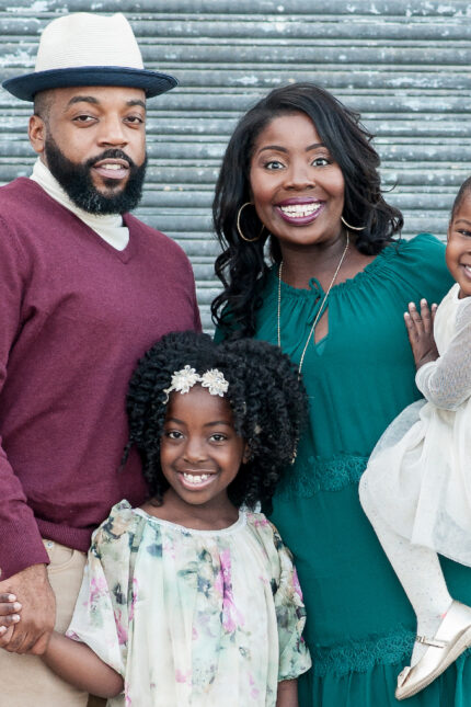 Mical Roy and his family (Photo courtesy of C'na Roberts Photography)