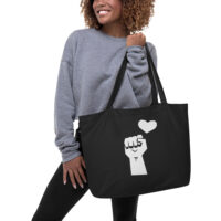 Black Love is Power Large tote bag – Black Love