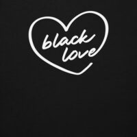 Black Is Love Unisex Hoodie - Image 5