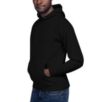 Black Is Love Unisex Hoodie - Image 4