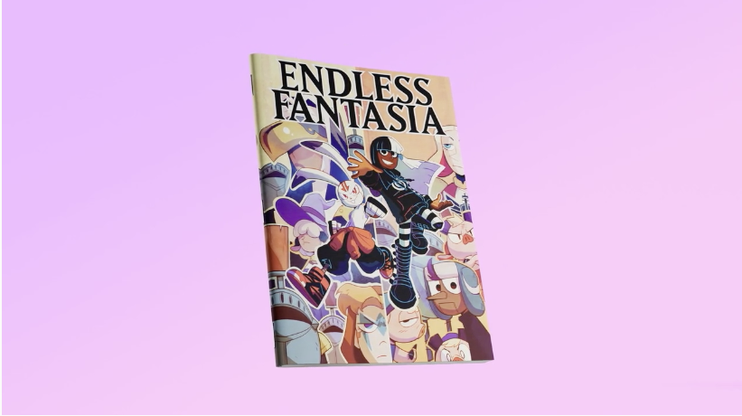 ENDLESS FANTASIA 2025. Artwork by Salwa Abdus-Salaam. Colors by Nathalie Fourdraine.